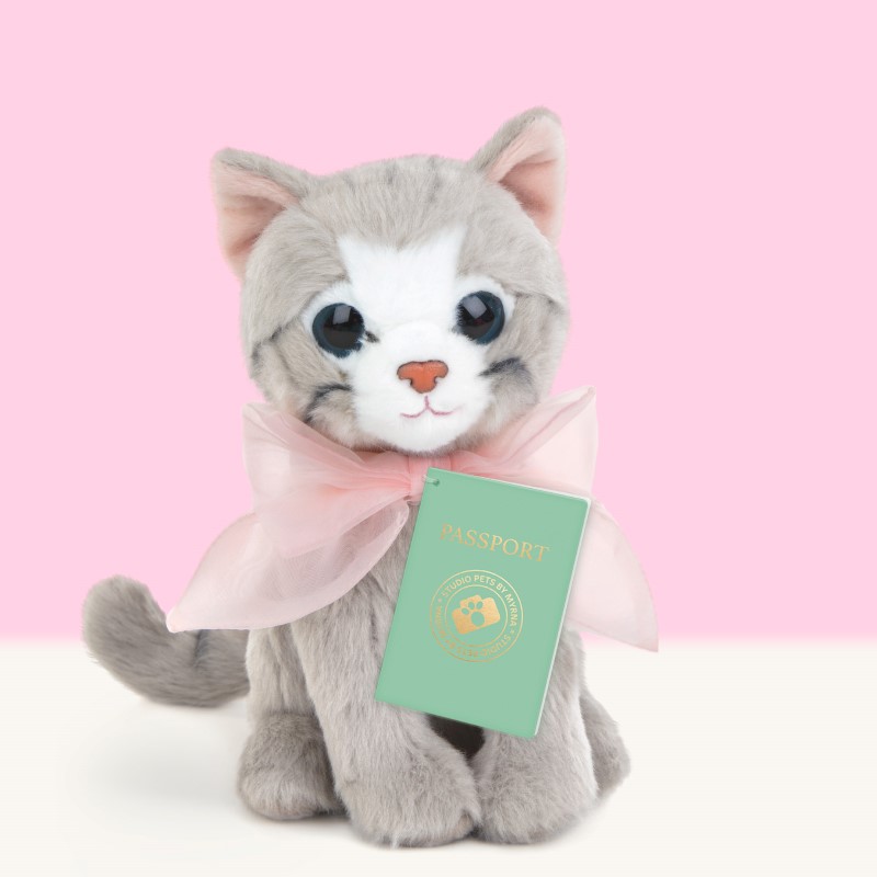 Плюшено коте с панделка, Бела