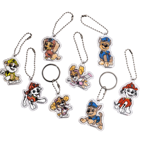 PAW PATROL Направи си ключодържатели от свиваща се пластмаса