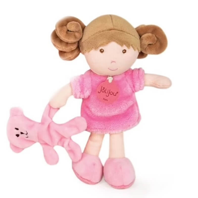 Мека кукла Mlle Rose Doudou, 21 см – с мече