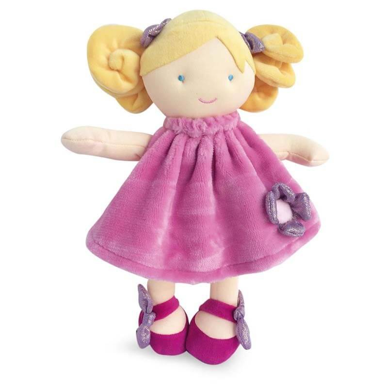 Мека кукла Rose Doudou et Compagnie, 28 см